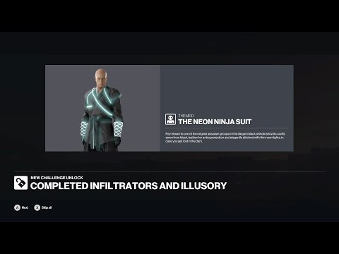 Hitman 3 Illusory Arcade speed Guide to Unlock Neon Ninja suit NO Silent assassin Walkthrough Paris