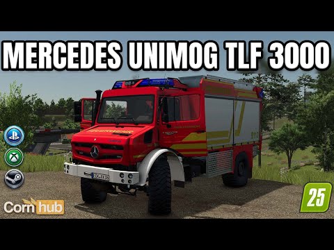 Feuerwehrpower pur! LS25 Mercedes Unimog 5023 TLF 3000