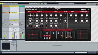Video thumbnail for ROLAND BOUTIQUE JX-03 MIDI EDITOR / Controller /REMOTE by mller30161