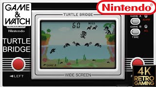 Turtle Bridge Game & Watch 4k Gameplay