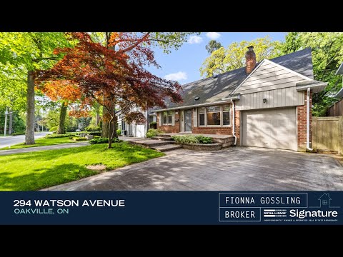 294 Watson Avenue |  Oakville Real Estate | Fionna Gossling