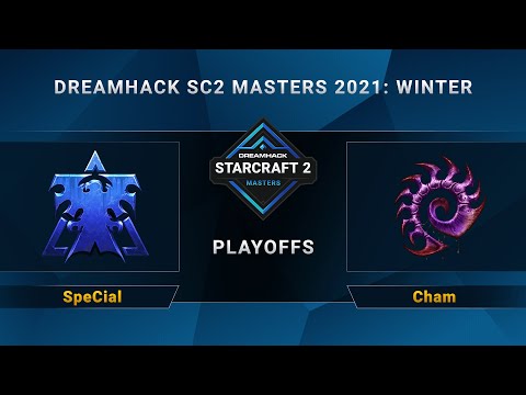 SC2 - SpeCial vs. Cham - Playoffs - DreamHack SC2 Masters 2021 Winter - LA