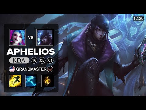 EDG Viper Aphelios vs Jinx ADC - NA Grandmaster - Patch 12.20 Season 12