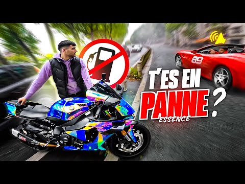 2 MOTORCYCLES BROKEN DOWN IN THE MIDDLE OF PARIS ⛽️❌😩 Ft ​⁠@PlayVulcaBike