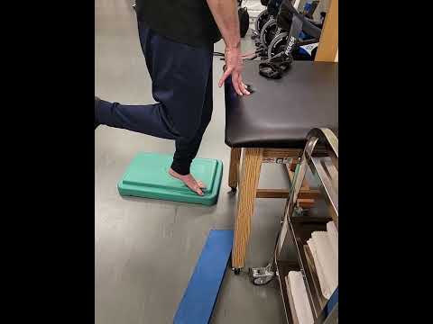 Elevated Posterior Tibialis Heel raise | Stagnation Therapy