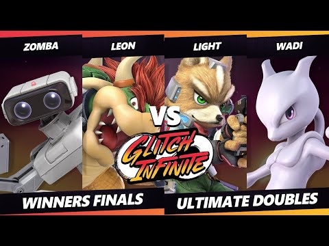 Glitch Infinite Winners Finals - Zomba & LeoN Vs. Light & WaDi - SSBU Ultimate Tournament