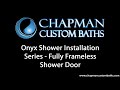 Frameless Shower Installation in Carmel, IN by Chapman Custom Baths