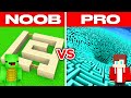 JJ And Mikey BUILT The BIGGEST MAZE in Minecraft DEFAULT Thumbnail