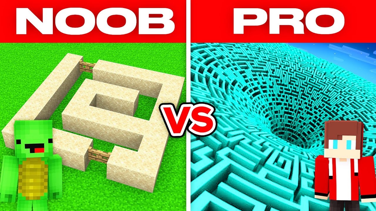 JJ And Mikey BUILT The BIGGEST MAZE in Minecraft