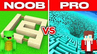 JJ And Mikey BUILT The BIGGEST MAZE in Minecraft MQDEFAULT Thumbnail
