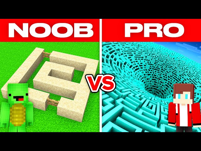 JJ And Mikey BUILT The BIGGEST MAZE in Minecraft SDDEFAULT Thumbnail