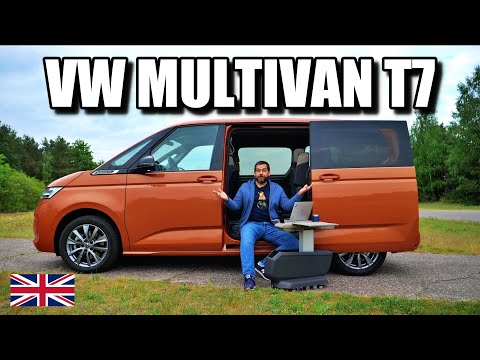 Volkswagen Multivan T7 eHybrid - Family Van (ENG) - Test Drive and Review