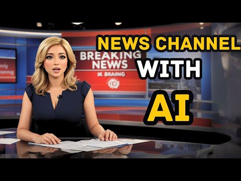 How To Create A News Channel With AI || AI News Video Generator || AI Lip Sync