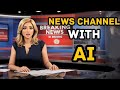How To Create A News Channel With AI AI News Video Generator AI Lip Sync