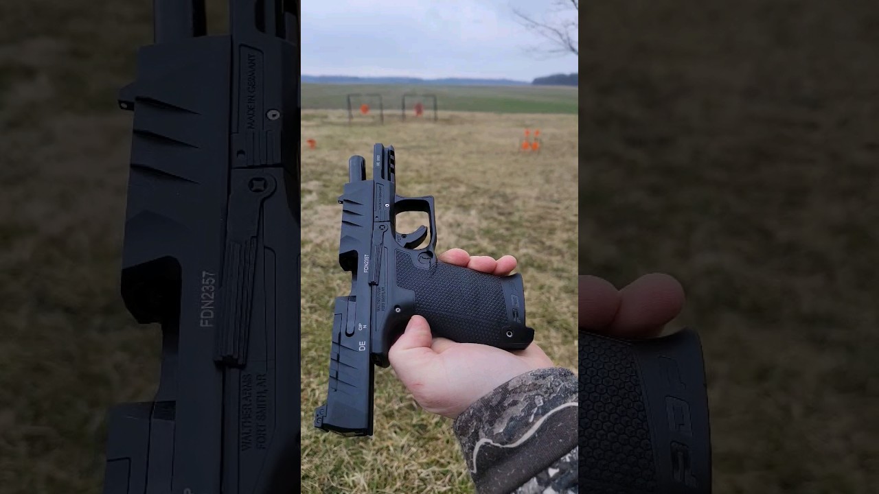 Walther PDP in 9mm. Unboxing & shooting.