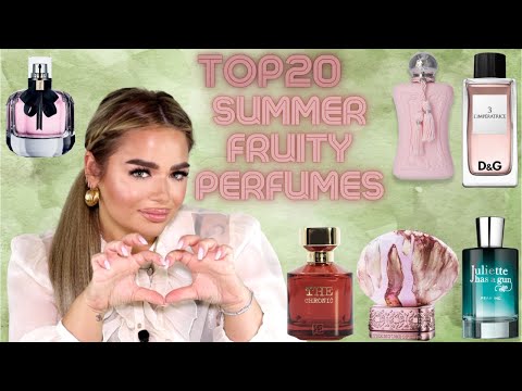 TOP 20 SUMMER FRUITY PERFUMES THAT WILL GIVE YOU COMPLIMENTS 100% | PERFUME REVIEW | Paulina Schar