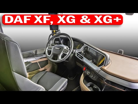 All-new DAF XF, XG & XG+ Interior & Features Explained