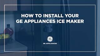 WR30X10093 SXS Icemaker Installation