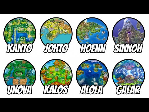 Every Pokemon Region Explained in 13 minutes