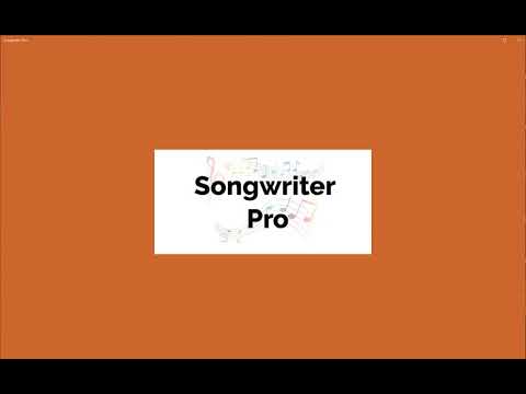 Songwriter Pro Demo