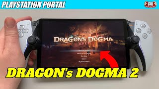 Dragon's Dogma 2 on the Sony PS5 PlayStation Portal