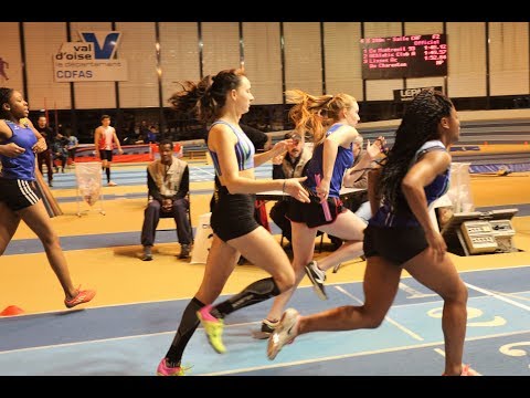 4 x 200m - Salle / CAF - FINALE 2 Championnats IDF en salle Cadets Juniors EAUBONNE - 11/02/2018