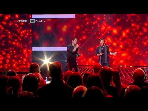 [HD] [X Factor DK 2012] Rasmus Seebach & Lionel Richie - Say You, Say Me