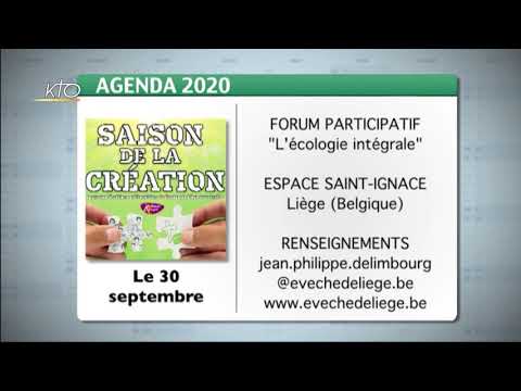 Agenda du 18 septembre 2020