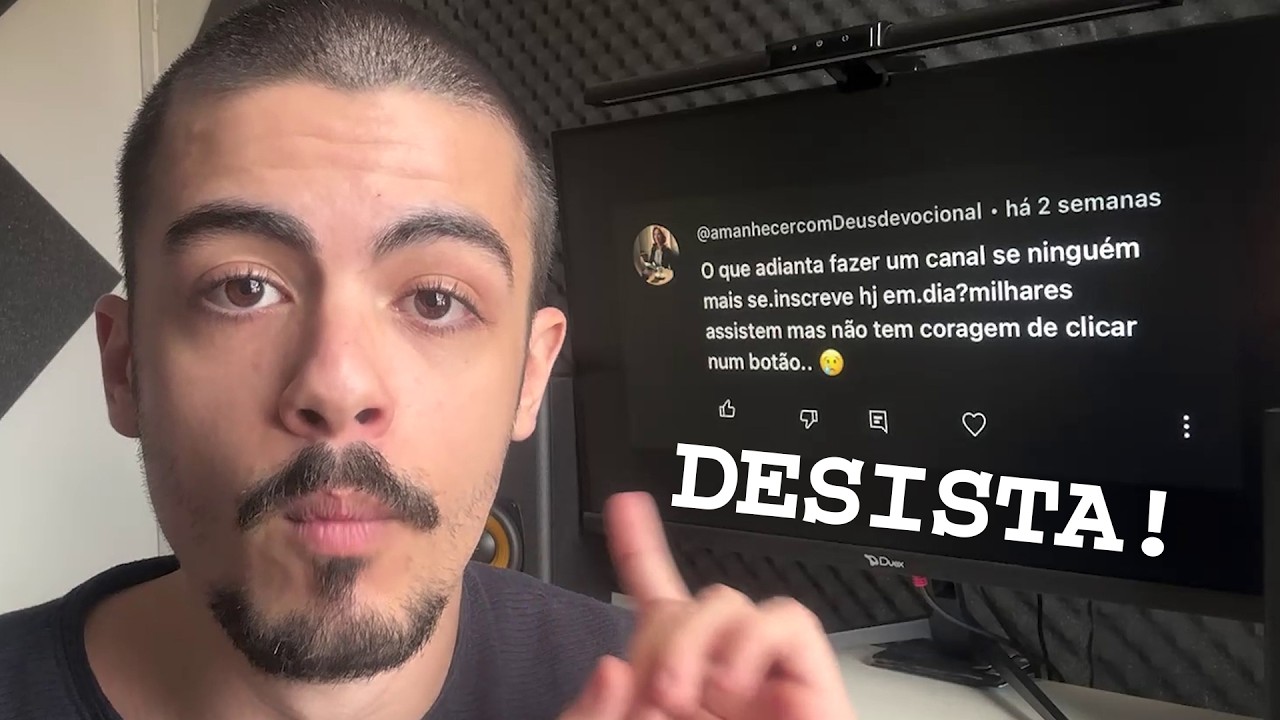 Meu conselho *honesto* para canais pequenos do YouTube em 2025 [PARTE 1]