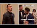 Zlatan's reaction after seeing Ramos and Mo Salah hug at Globe Soccer Awards 2022 in Dubai