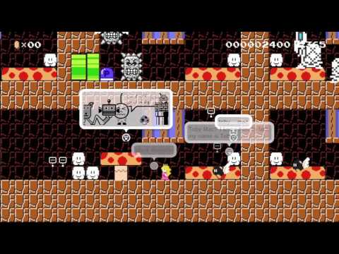 RETURN To Super Mario Maker pt6 - Haunted Mansion/Peach's Jailbreak/Mr. Roboto