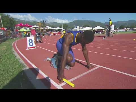 4x100m Final | Class 2 Boys | 2024 Anthrick Corporate Area Meet | SportsMax TV