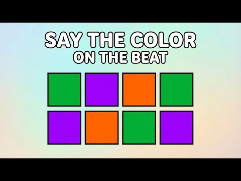 Say the Word on the Beat Challenge | New Color Version