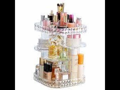 ROTATING MAKEUP STORAGE BOX
