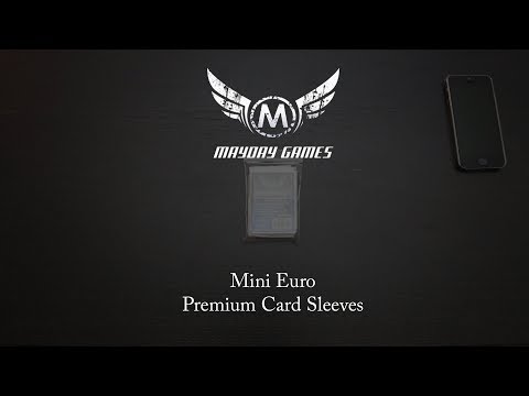 Mayday Games - Mini Euro Premium Card Sleeves