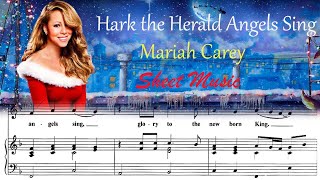 Hark! The Herald Angels Sing / Gloria (In Excelsis Deo) by Mariah Carey Sheet Music HQ 720PX