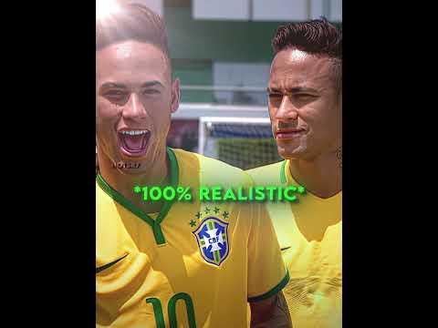 When Neymar and Vini Saw their Statue 😅