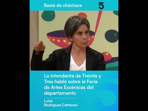Luisa Rodríguez Cattaneo intendenta de Treinta y Tres habló de la Feria de Artes Escénicas