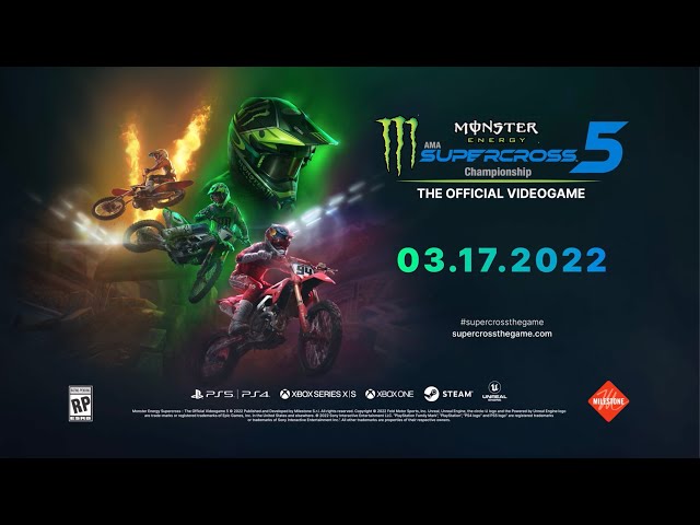 Monster Energy Supercross – The Official Videogame 5 PS5 video