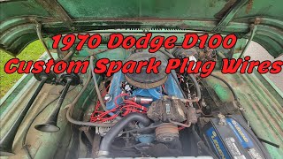 1970 Dodge D100 Custom Spark Plug Wires