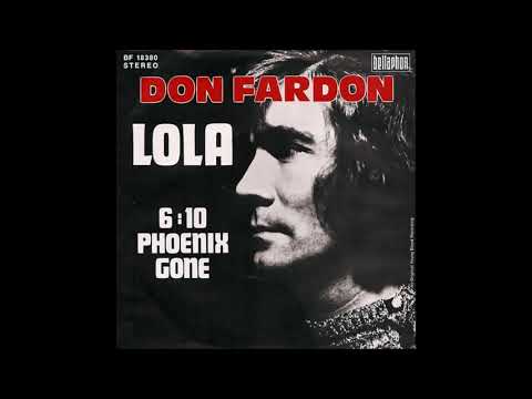 Don Fardon, Lola, Single 1972