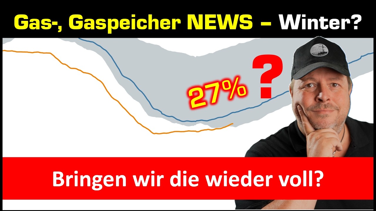 Gas-, Gaspeicher NEWS - Prognose Winter + Update