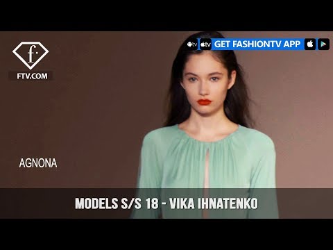Vika Ihnatenko Models Spring/Summer 2018 | FashionTV | FTV