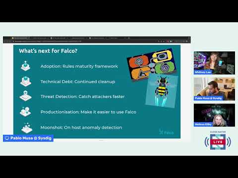 Cloud Native Live: Falco – A peek into the people and the latest features