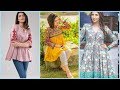 Very Beautiful Trending Pleated Frocks Kurtis Neck Designs Pleated Sleeve Designs