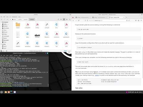 Linux Mint 21.2 - Victoria - Use scripts to install/remove what you want - Chadwm