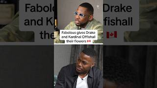 Fabolous gives Drake and Kardinal Offishall their flowers 🇨🇦