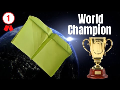 How to Make a World Champion Paper Airplane? / Origami School