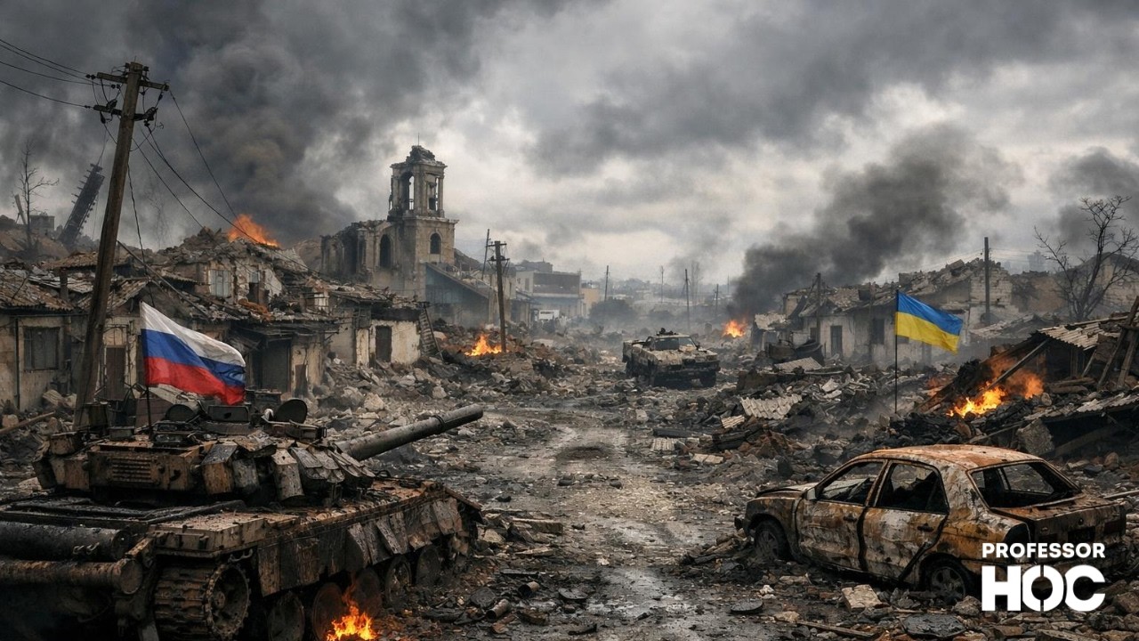 POR QUE A RÚSSIA NÃO CONSEGUIU CONQUISTAR A UCRÂNIA | Professor HOC