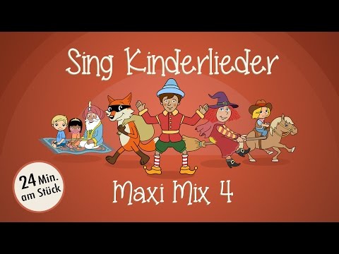 Sing Kinderlieder Maxi-Mix 4: Aramsamsam u.v.m. - Kinderlieder zum Mitsingen | Sing Kinderlieder